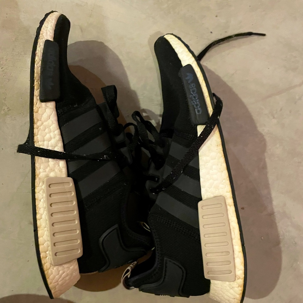 Adidas Nmd black/tan lightly worn